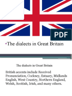 The Dialects of Great Britain