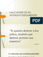 Educacion en El Antiguo Testamento