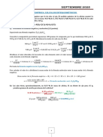 Cálculos de equilibrio químico y reacciones de neutralización