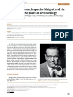 (Artigo) Georges Simenon, Inspector Maigret and His Relevance To The Practice of Neurology