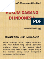 PB.5. Hukum Dagang Di Indonesia
