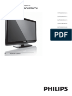 Manuale TV Philips 19pfl3405h-12 Ita