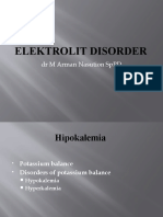 Elektrolit Disorder