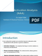 Neutron Activation Analysis: An Ultrasensitive Technique for Trace Element Detection
