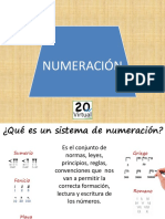 2. Numeración