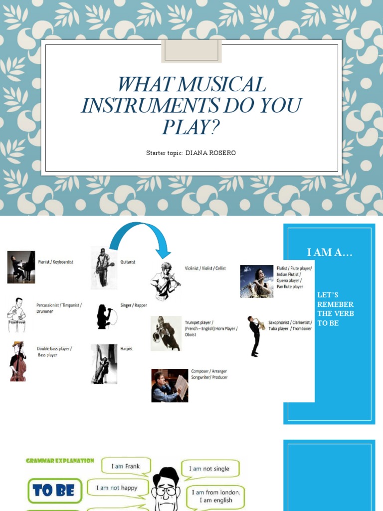 Diana Rosero: Musical Instruments Guide | PDF