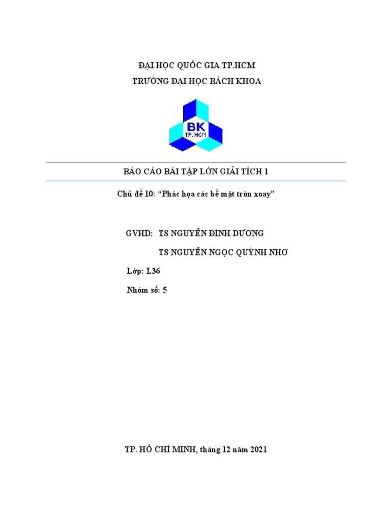 Báo Cáo BTL - Chỉnh Sửa 1 | PDF