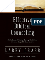 Efficace Counseling Biblique - Larry Crabb