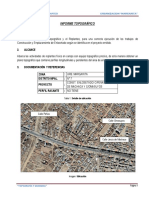 Informe Tecnico Urbanizacion Margarita