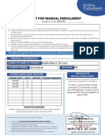 2022 Revised Late Enrollment Request - Fillable Form 16 Units