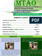 MEDECIN TRADITIONNELLE CAMTAO - Bulletin - Newsletter N°04