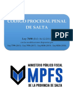 Codigo Procesal Penal de Salta - Virtual