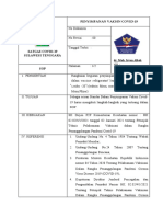 Sop Penyimpanan Vaksin Covid-19