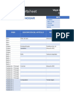 1 Home Inventory Template ES1