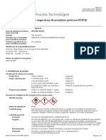 Ficha de Segurança Química SPECTRUS OX1276