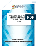 Kertas Kerja Program Cilik Bijak PPDKT 2021-2022