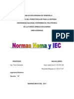 Normas Nema y Iec