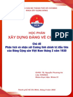 BTN - Xây Dựng Đảng Về Chính Trị (Bản in)