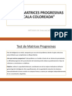 Test de Matrices Progresivas