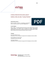 Análise da relação entre direito e literatura proposta por Martha Nussbaum