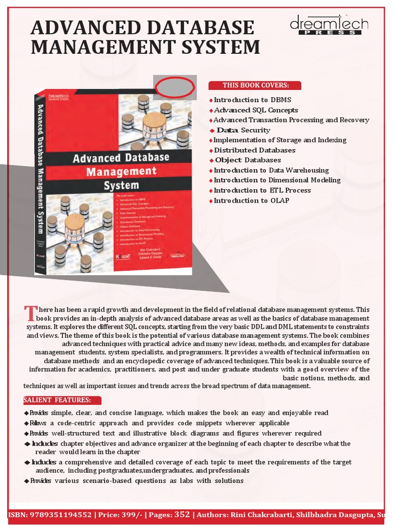 Advanced Database Management System | PDF | Databases | Relational Database