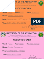 Medication card for Ermina Deocampo
