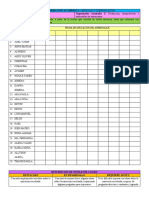 Seguimiento de Aprendizajes