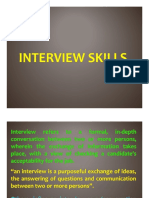 Interviews Skills