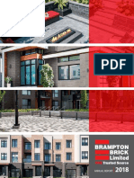 Brampton Brick (TSX - BBL - 2018)