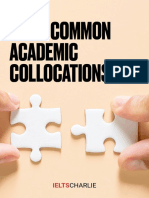 Academic Collocations List