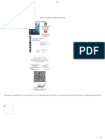 Certificado de Identificación: República de Colombia