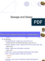 Sewage and Sewer