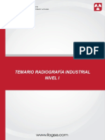 Temario Radiografía Industrial Nivel I: El Primer Nombre en Pruebas No Destructivas