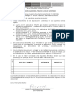 Declaracion Jurada para Prevenir Casos de Nepotismo