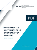 Separata de Fundamentos Cristianos de La Economía y La Empresa