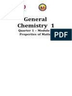 General Chemistry 1 Week 1 and 2 Quarter 1