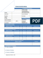 Ficha de Datos Inicial - 2022