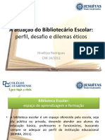 A Atuação Do Bibliotecário Escolar