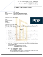 Surat Perjanjian Kerjasama Freelance