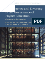 Giliberto Capano_ Darryl S.L. Jarvis - Convergence and Diversity in the Governance of Higher Education_ Comparative Perspectives (2020, Cambridge University Press) - libgen.li