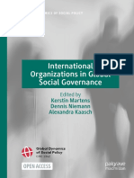 International Organizations in Global Social Governance: Kerstin Martens Dennis Niemann Alexandra Kaasch