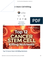 1.top 12 Cancer Stem Cell Killing Nutrients