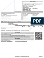 Datos de factura electrónica