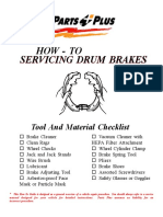 How to Service Drum Brakes
