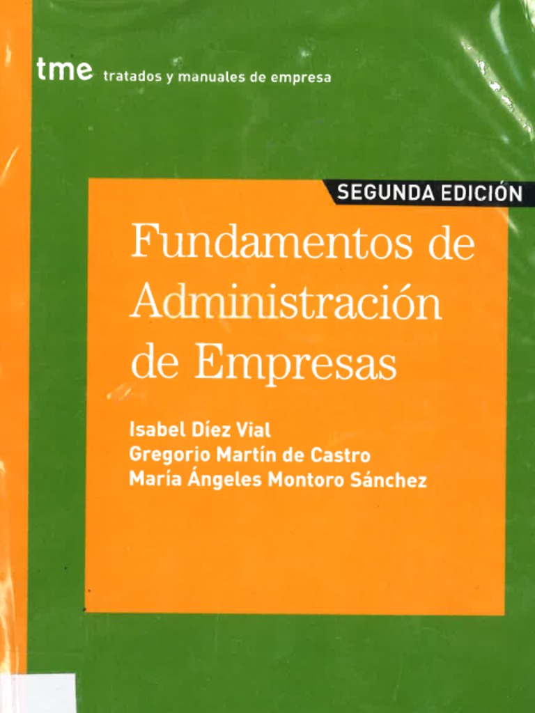 Fundamentos de Administracion de Empresas | PDF