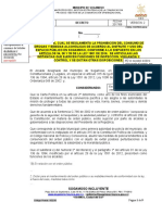 Decreto PROHIBICIÓN CONSUMO DE SUSTANCIAS PARQUES