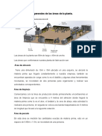 Especificaciones Generales de Las Àreas de La Planta