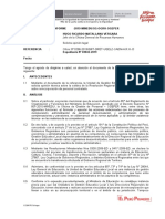 Informe A Dre Tumbes Consulta Ugel Zarumilla Sobre Reincorporación