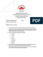 Ambiental Examen Segunda Parcial