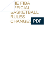 FIBA Rules Changes From 1 10 2022 v1 0a en